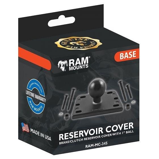 ☆【Ram】マウントオートバイの貯水池カバーベース1 ボールセンター