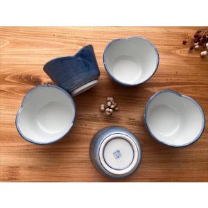 呉須二つ割小鉢 瀬戸焼 8.5×H6cm 食器/国産/ 陶器/ 日本製/ 美濃焼/