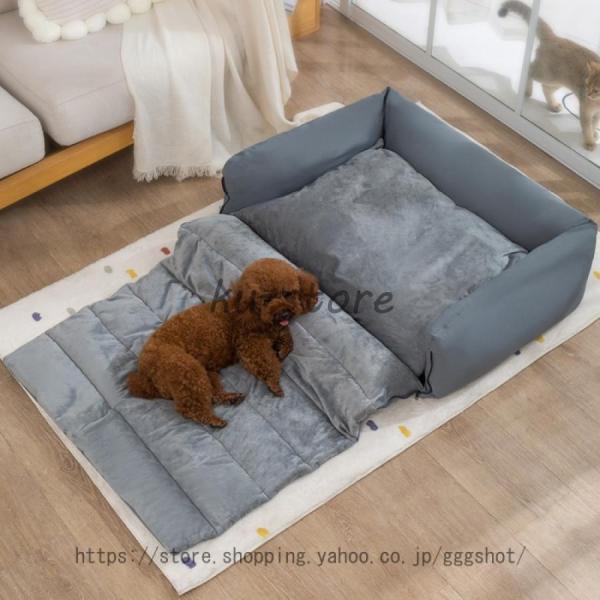 犬用ベッド クッション 犬 猫 ベッド ソファー ふかふか クッション 小型犬 中型犬 ペットベッド...