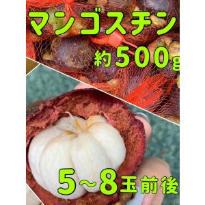 マンゴスチン 果物の女王 5~8玉前後 約500g タイ産