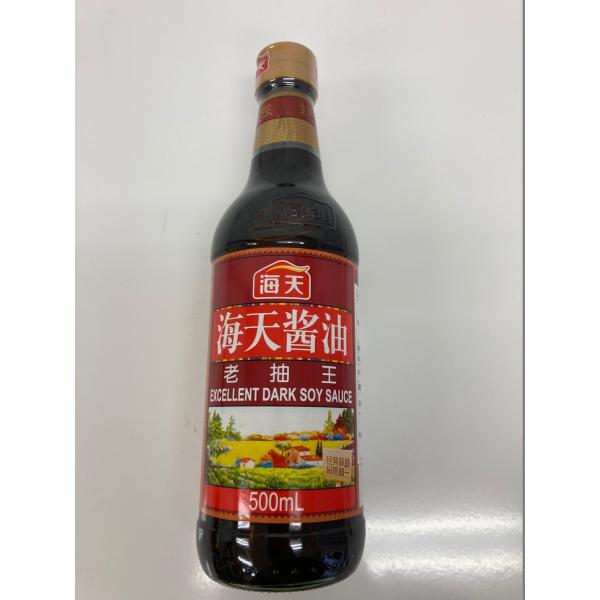 海天醤油 老抽王 中国醤油 500ml 中華調味料 醤油