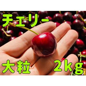チェリー 大粒 2kg 9row~9.5row 30mm前後 南半球産 アメリカンチェリー さくらんぼ