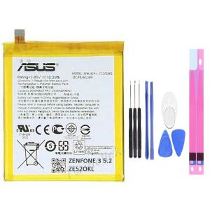 純正同等 ASUS ZenFone Live バッテリー C11P1601 ZB501KL 電池パック 交換用 バッテリー 修理工具付き