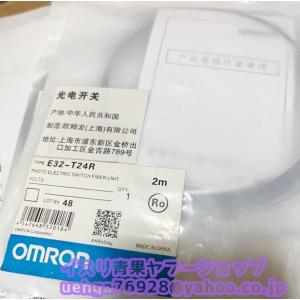 新品 OMRON オムロン E32-T24R 2M ファイバセンサ【不良保証】【インボイス発行可】