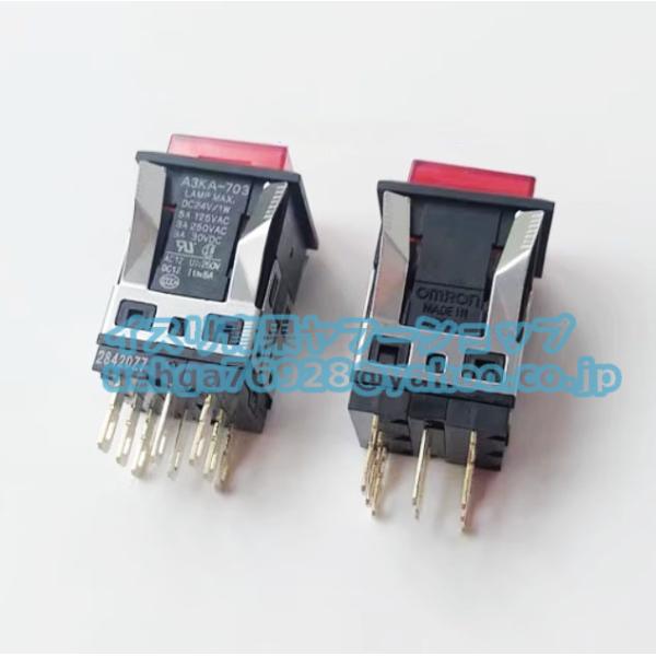 新品 OMRON オムロン A3KA-90C1-24ER 押ボタンスイッチ 【不良保証】【インボイス...