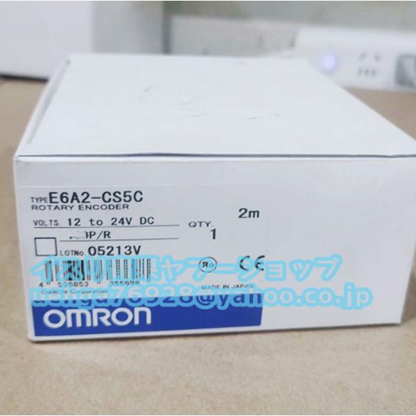 新品 OMRON オムロン E6A2-CS5C 600P/R 2M  ロータリエンコーダ【不良保証】...