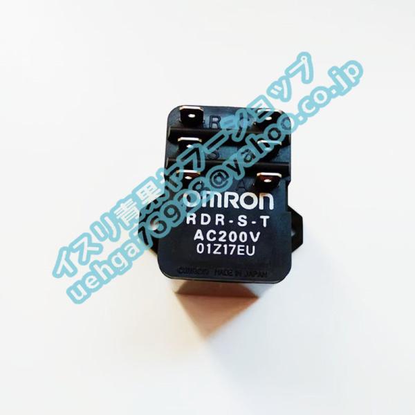 新品 OMRON オムロン RDR-S-T AC200V リレー【不良保証】【インボイス発行可】