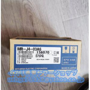 新品 MITSUBISHI 三菱電機 MR-J4-03A6サーボアンプ 汎用インタフェース【不良保証】【インボイス発行可】