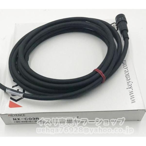 新品 KEYENCE キーエンス NX-C03R 延長ケーブル 3m 丸コネクタ 12ピン【インボイ...