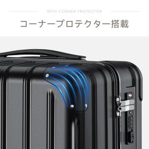 スーツケース 機内持込 キャリーケース 軽量 ...の詳細画像5