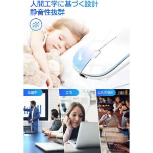 マウス ワイヤレスマウス 無線 超静音 バッテ...の詳細画像1