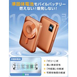 モバイルバッテリー 準固体電池 半固体 100...の詳細画像1
