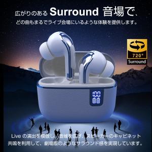 ワイヤレスイヤホン bluetooth 5.4...の詳細画像4