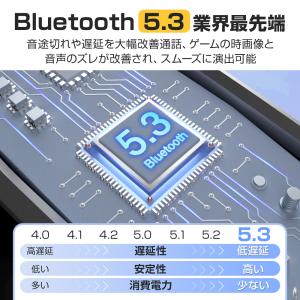 ワイヤレスイヤホン Bluetooth5.3 ...の詳細画像4