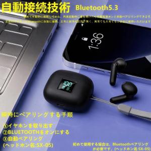 【限定価格】 ワイヤレスイヤホン blueto...の詳細画像2