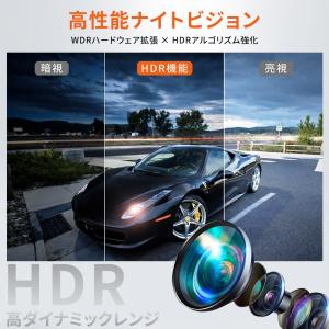 ドライブレコーダー 前後2カメラ 2160P ...の詳細画像2