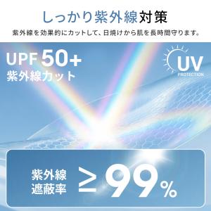 ラッシュガード メンズ uvカットパーカー レ...の詳細画像4