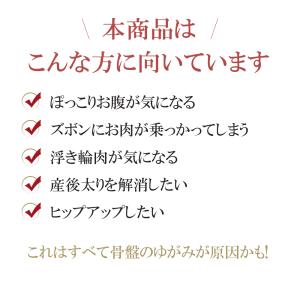 骨盤ガードル ダイエット 骨盤矯正 補正下着 ...の詳細画像5