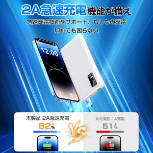 モバイルバッテリー 20000mah 小型 大...の詳細画像5