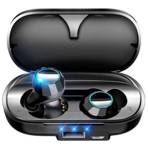 ワイヤレスイヤホン bluetooth5.0 iPhone android Siri対応 高音質 ブルートゥース イヤホン カナル型  AAC対応 両耳 左右分離 防水 スポーツ 感謝セール