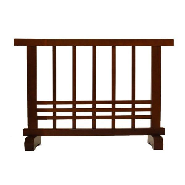 寺院仏具 職人こだわりの仏具 木製 格子型結界 幅3尺 90cm