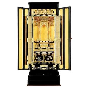 【浄土真宗東本願寺派型・年季の入った金仏壇】 浄土真宗の大谷派と本願寺派のお仏壇の違い｜お仏壇・仏事のあれこれ