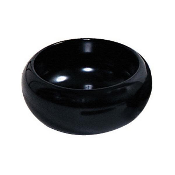 持鉢 木製漆塗・黒 5寸 日本製 5000-0501