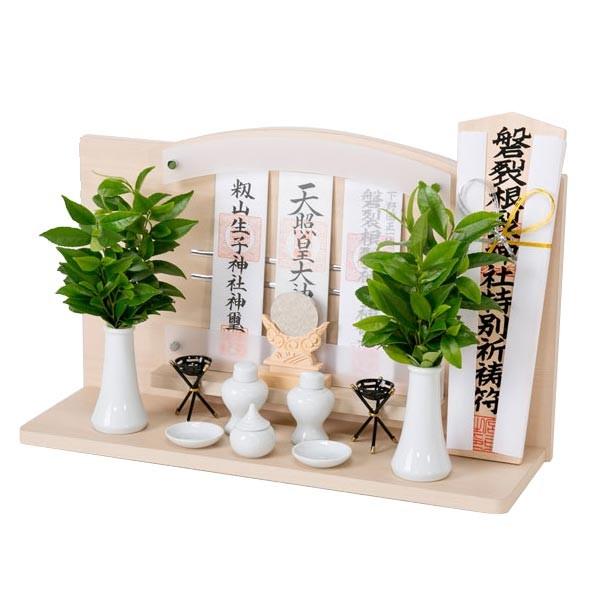 モダン神棚 ヒノキ Neo600BW 国産 シンプル デザイン 国産 神棚 壁掛け お洒落 神棚 モ...