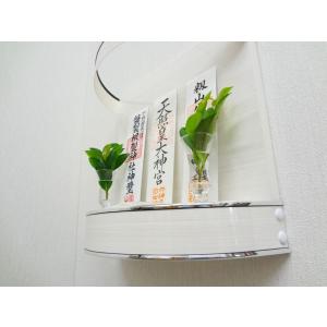 モダン神棚 パールホワイト 神棚 神具 210w 壁掛け シンプル デザイン 国産 神棚 壁掛け お洒落 210w 神棚 モダン 仏壇 位牌 なーむくまちゃん工房