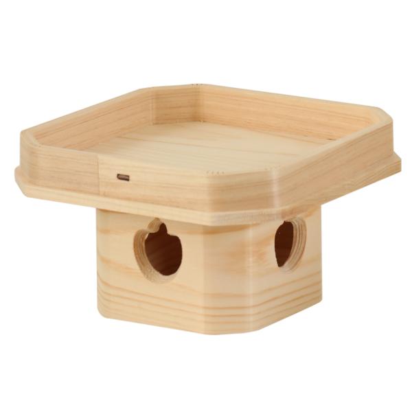 遠山三宝 5寸 ひのき 神棚 神具 鏡餅 御供 祭壇 供物台 三方 神饌 お供え お供え台 ヒノキ ...