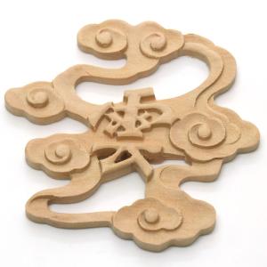 モダン神棚 雲 高級バージョン 木彫 神棚 神具 メール便送料無料