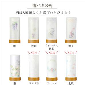 8種類から選べる盆提灯 ミニタイプ LED コ...の詳細画像3