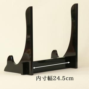 遺影立て 黒艶 ブラック 木製 組み立て 高さ...の詳細画像2