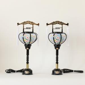 盆提灯 霊前灯 一対入 No.37 回転行灯 ...の詳細画像2