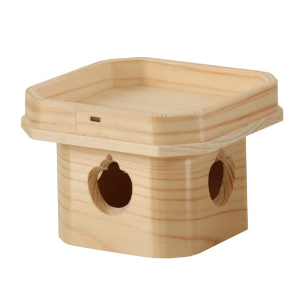 遠山三宝 4寸 ひのき 神棚 神具 鏡餅 御供 祭壇 供物台 三方 神饌 お供え お供え台 ヒノキ ...