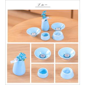 ペット仏具 陶器8点セット 五具足 仏具セット...の詳細画像5