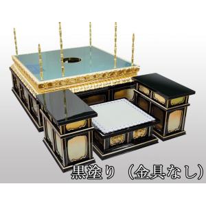 寺院仏具 幸心流型護摩壇 5.0尺 朱塗り 黒塗りの詳細画像1