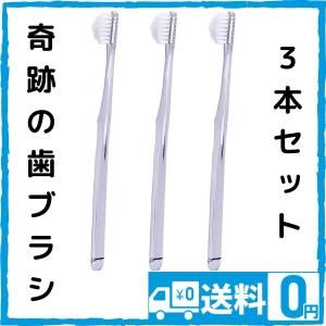 奇跡の歯ブラシ 3本セット オーラルケア 簡単 歯磨き 歯科医院 山 ピラミッド