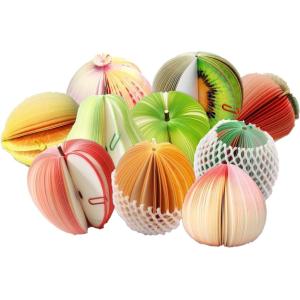 もぎ取って使う フルーツ メモ帳 癒しステーショナリー SilverCoral