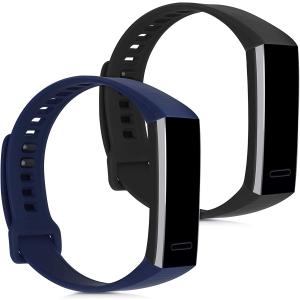 kwmobile Huawei Band 2  Band 2 Pro 用 交換 アームバンド - 2x シリコン フィットネストラッカー - スポーツアームバンド