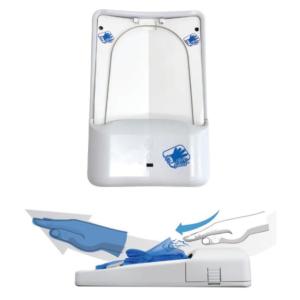 新品未使用 タッチレスエアグローブディスペンサー 本体+手袋セット Y1402 タッチレス エアログローブディスペンサー 本体のみ 3500-2 手袋は