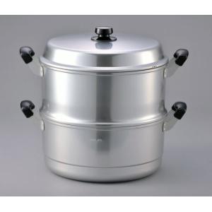 アカオ アルミ 角型蒸器33cm 一重（蒸し器・蒸し鍋） : モノタス