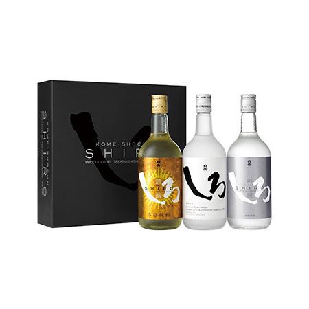 白岳 金銀しろ 25度 720ml 3本入りギフトセット