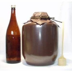 甕壷 一斗用 18L(一升瓶10本分)【お取り寄せで2ケ月ほど 甕壷 一斗用 18L(一升瓶10本分)【お取り寄せで2ケ月ほど