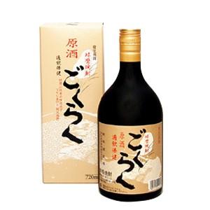 ごくらく原酒 米焼酎常圧43°720ml : くまの焼酎屋 - 通販 - Yahoo