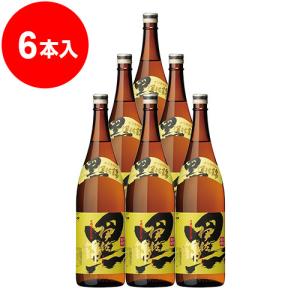 大口酒造 黒伊佐錦 25度 1800ml 6本 (1ケース) 取り寄せ品 送料無料