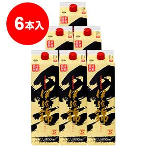 黒伊佐錦パック 芋焼酎 1800ml×6本入