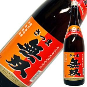 さつま無双　赤ラベル　芋焼酎25度　1.8L