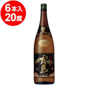 20度 黒霧島 芋焼酎 1.8L瓶×6本｜kumakuma