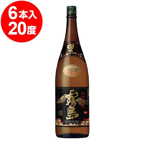 20度 黒霧島 芋焼酎 1.8L瓶×6本